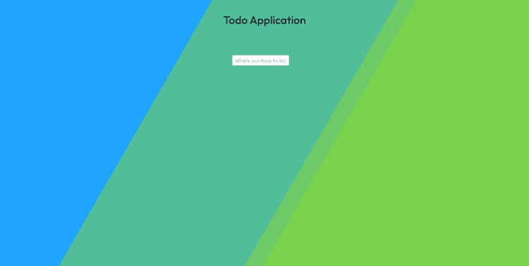 Todo Web Application